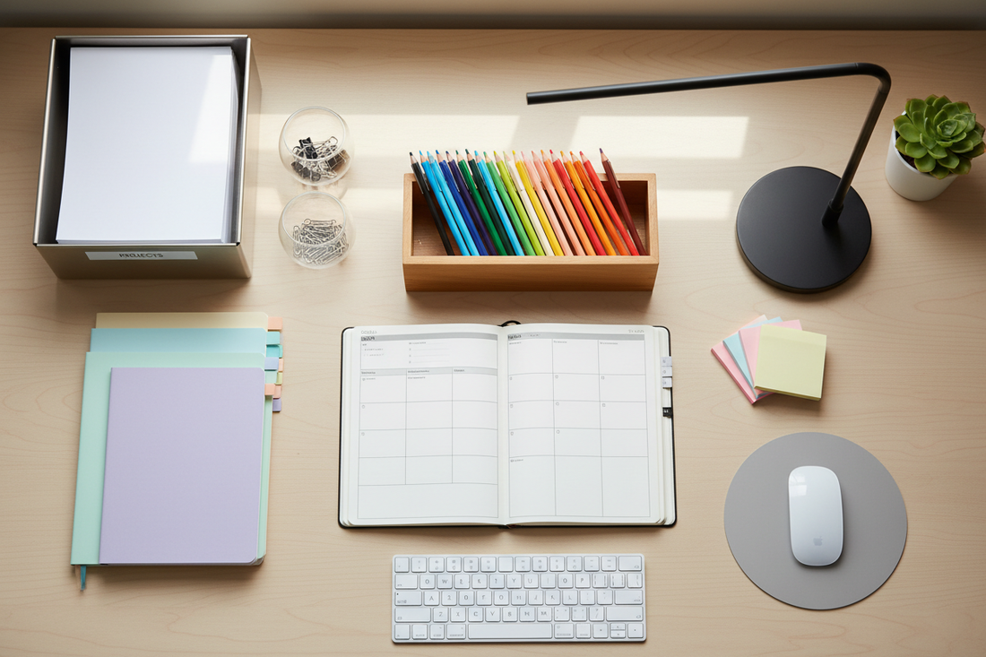 Desk Organization Tips Using the Right Office Supplies