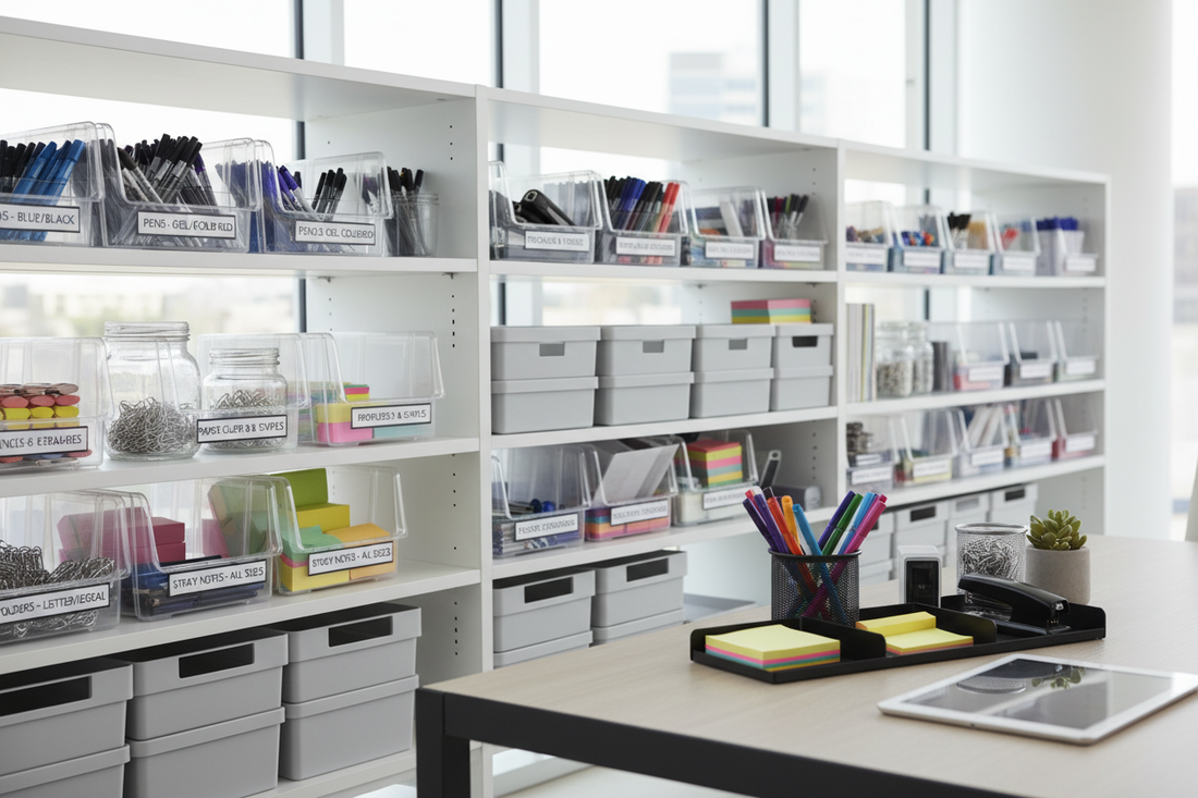 How to Stock Your Office Supplies for Maximum Efficiency
