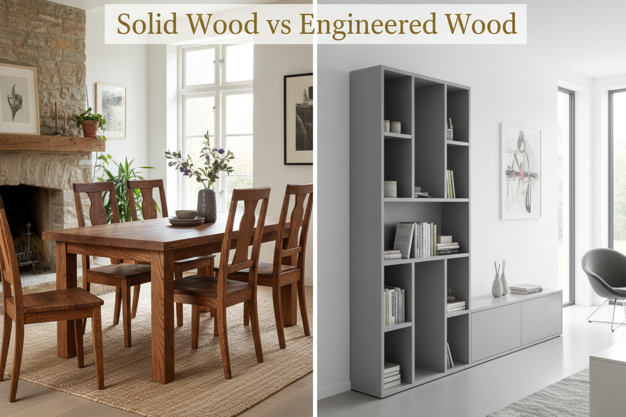 Solid Wood vs Engineered Wood Furniture: Which Is Better?
