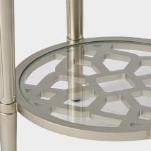 COSIEST Round Side Table, End Table Glass - Image 10