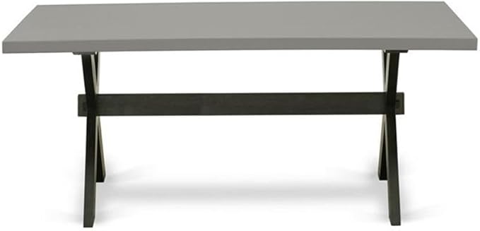 East West Furniture X697MZ606-6 6 Piece Dinette Set Contains a Rectangle Dining - Image 7