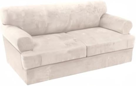 H.VERSAILTEX Sofa Cover 3 Piece T Cushion Sofa Slipcovers Thick Velvet Couch - Image 8