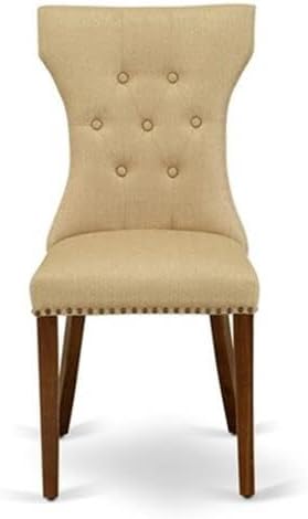East West Furniture ANGA3-AWA-03 3 Piece Dining Set Contains a Round Dining - Image 8