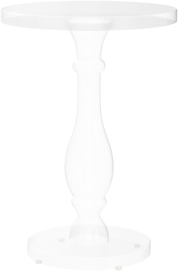 LIKENOW Acrylic End Table, Acrylic Side Table, Modern Nightstand - Image 4