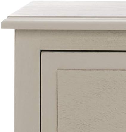 Safavieh Home Michaela Coastal Vintage Grey 4-drawer Side Table - Image 7