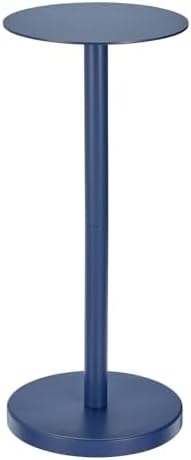 mDesign Glass Top Side/End Drink Table by mDesign