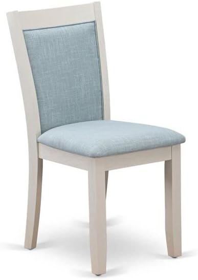 East West Furniture X077MZ015-7 7 Piece Dining Room Table Set Consist of a - Image 10