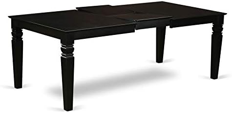 East West Furniture LGAB9-BLK-06 9 Piece Dining Room Furniture Set Includes a - Image 4