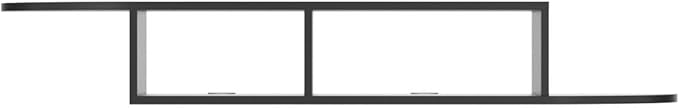 GHC Floating TV Stand, Wall Mounted Entertainment Center and Cabinet Shelf - Image 4