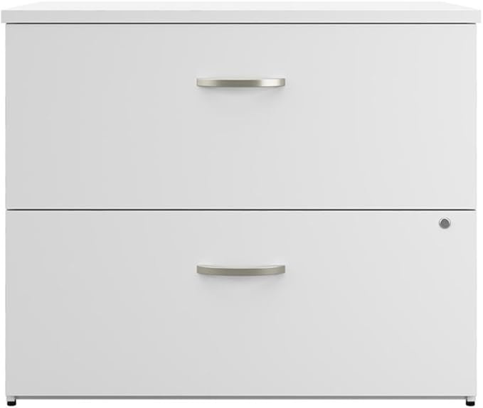 Bush Business Furniture Office in an Hour 2 Drawer Lateral File Cabinet in Pure - Image 4