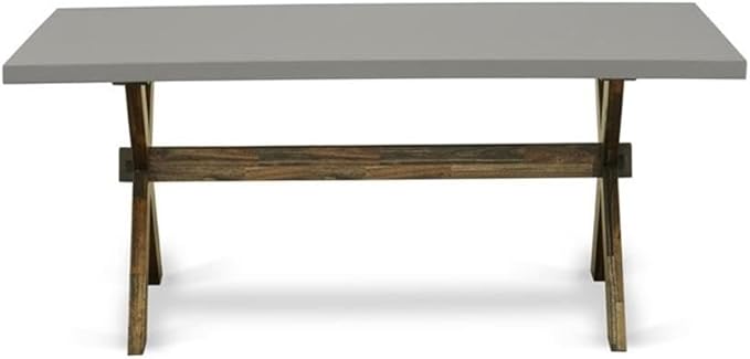 East West Furniture XT797 X-Style Kitchen Dining Table - Image 4