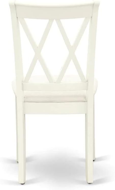 East West Furniture DOCL7-LWH-C 7 Piece Kitchen Table & Chairs Set Consist of a - Image 11