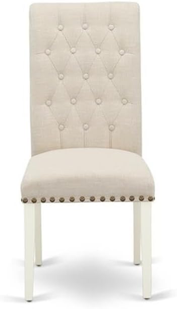 East West Furniture BRP2T02 Bremond Parsons Dining Chairs - Image 5