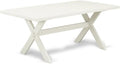 East West Furniture XT027 X-Style Mid-Century Modern Dining Table by EastWestFurniture