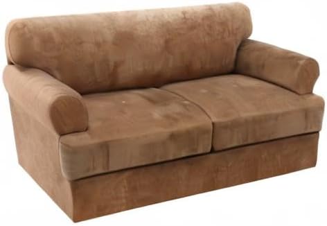 H.VERSAILTEX Sofa Cover 3 Piece T Cushion Loveseat Slipcovers Thick Velvet - Image 9