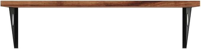 Industrial Rustic Wall-Mounted Table, Dining Table Desk, Pine Wood Wall-Mounted - Image 4