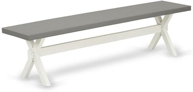 East West Furniture X097VE215-6 6 Piece Kitchen Table Set Contains a Rectangle - Image 5