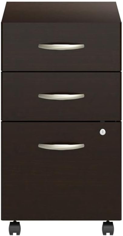 Bush Business Furniture Arrive 3 Drawer Mobile File Cabinet - Image 4