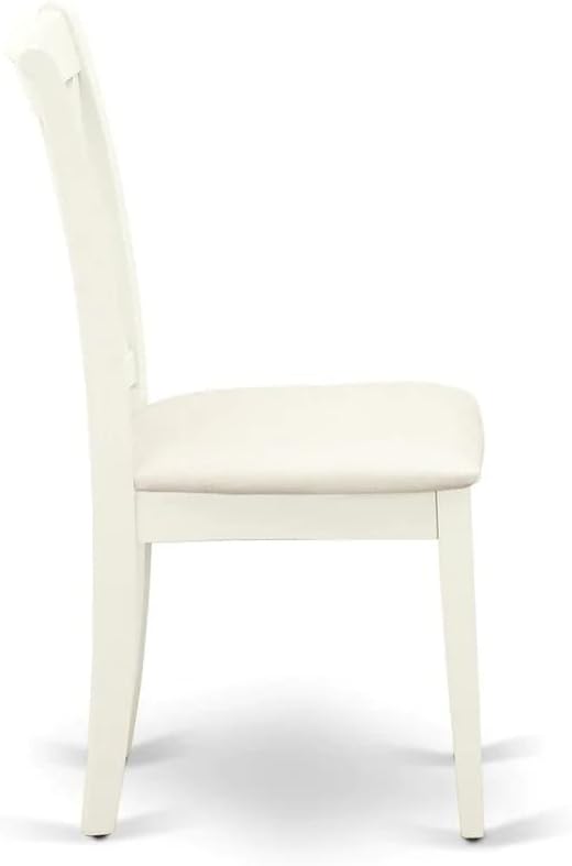 East West Furniture DOCL7-LWH-C 7 Piece Kitchen Table & Chairs Set Consist of a - Image 9