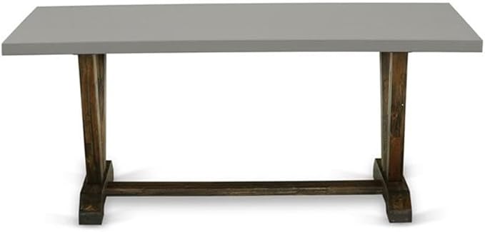 East West Furniture VT797 V-Style Kitchen Table - Image 3