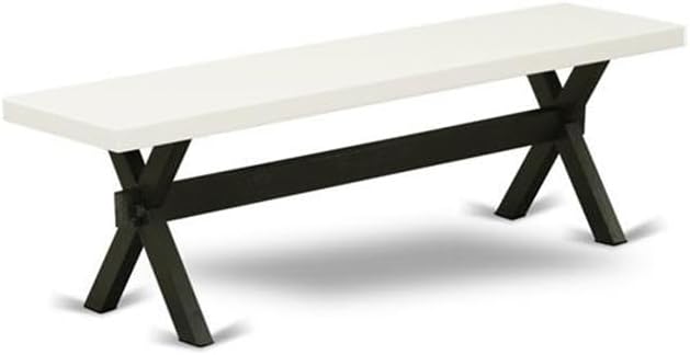 East West Furniture X626VE650-6 6 Piece Dining Set Contains a Rectangle Dining - Image 5
