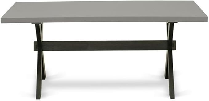 East West Furniture XT697 X-Style Kitchen Dining Table - Image 3
