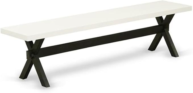 East West Furniture X627DR124-6 6 Piece Dining Table Set Contains a Rectangle - Image 5