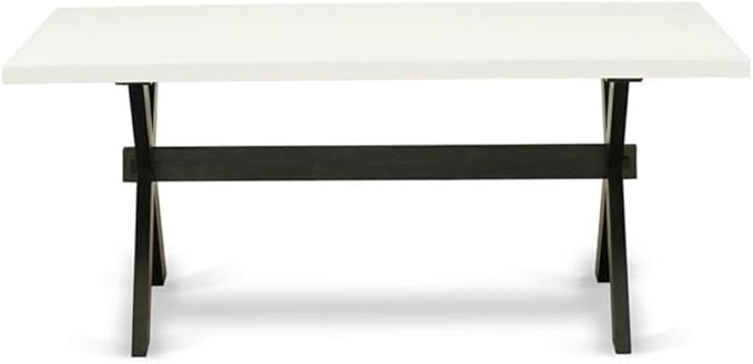 East West Furniture XT627 X-Style Kitchen Dining Table - Image 3
