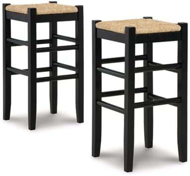 Signature Design by Ashley Mirimyn Farmhouse 29.5" Bar Height Bar Stool by SignatureDesignbyAshley