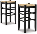 Signature Design by Ashley Mirimyn Farmhouse 29.5" Bar Height Bar Stool by SignatureDesignbyAshley