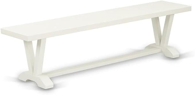 East West Furniture V027VE005-6 6 Piece Dining Table Set Contains a Rectangle - Image 5