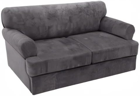 H.VERSAILTEX Sofa Cover 3 Piece T Cushion Loveseat Slipcovers Thick Velvet - Image 9