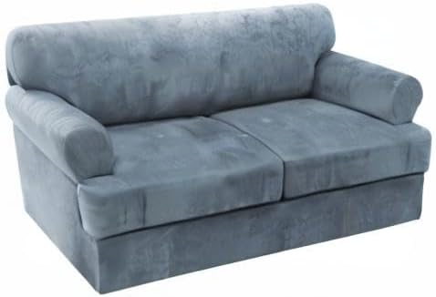 H.VERSAILTEX Sofa Cover 3 Piece T Cushion Loveseat Slipcovers Thick Velvet - Image 9