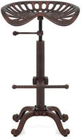 Vintage Tractor Seat Bar Stools Industrial Style Swivel Kitchen Dining Chair by BOKKOLIK