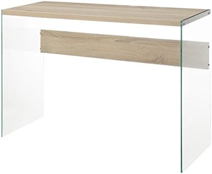 Convenience Concepts SoHo Console Table/Desk, Weathered White - Image 6