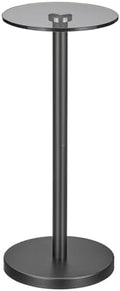 mDesign Glass Top Side/End Drink Table by mDesign