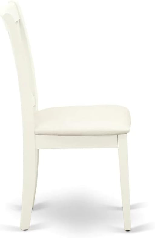 East West Furniture LGCL5-LWH-C 5 Piece Kitchen Table & Chairs Set Includes a - Image 10