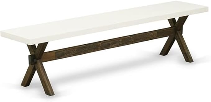 East West Furniture X727VE721-6 6 Piece Dining Table Set Contains a Rectangle - Image 5