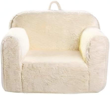 Kids Snuggly-Soft Sherpa Chair, Cuddly Toddler Foam Chair - Image 9
