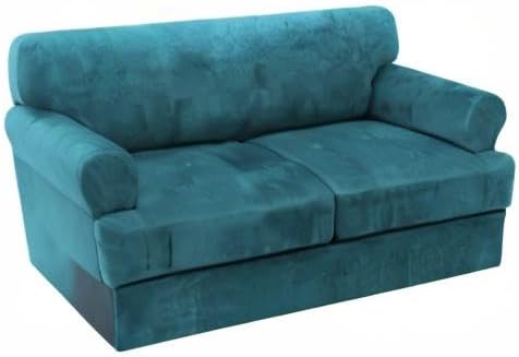 H.VERSAILTEX Sofa Cover 3 Piece T Cushion Loveseat Slipcovers Thick Velvet - Image 9