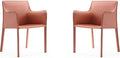 Manhattan Comfort Paris Clay Saddle Leather Armchair by ManhattanComfort