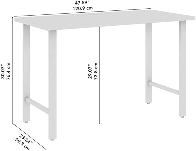 Bush Business Furniture Hustle 48W x 24D Computer Desk - Image 3