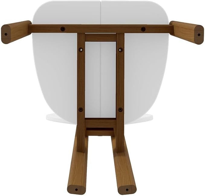 Manhattan Comfort Mid-Century Modern Gales Round 46.54 Dining Table - Image 10