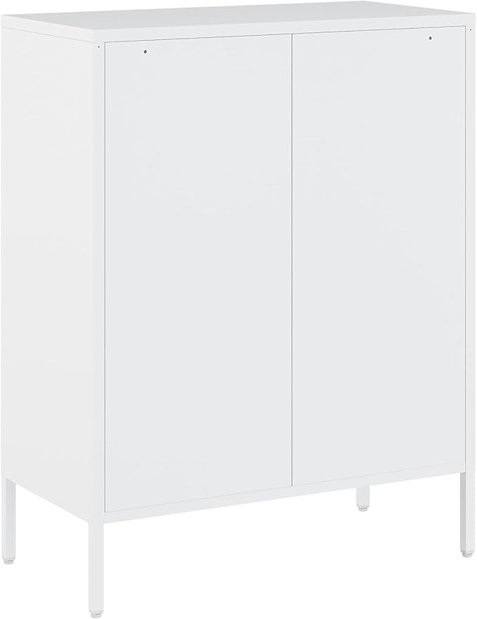 Manhattan Comfort Naomi Modern Metal Accent Cabinet, Minimalist Storage Cabinet - Image 9