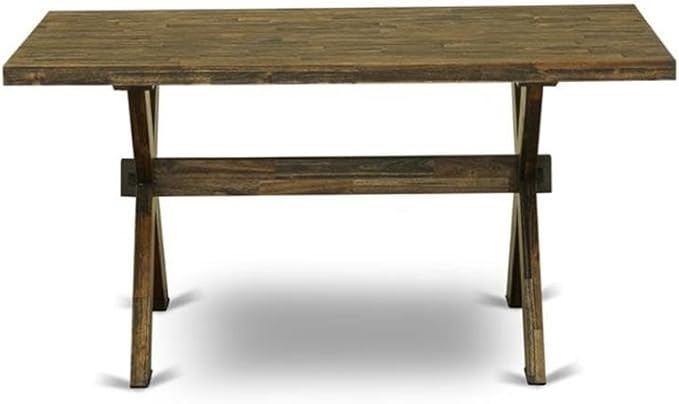 East West Furniture XT776 X-Style Kitchen Dining Table - Image 3
