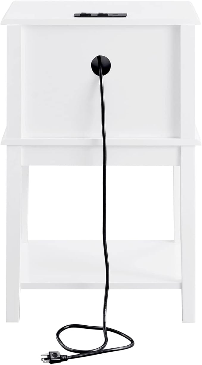 conifferism White Nightstand - Image 8