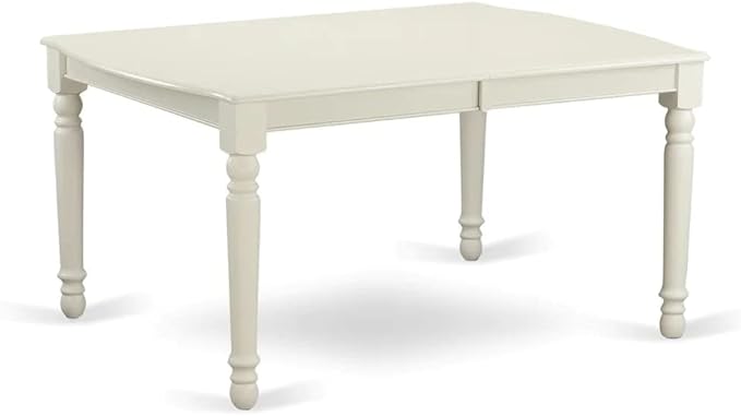 East West Furniture DOT-LWH-T Dover Modern Kitchen Table - Image 5