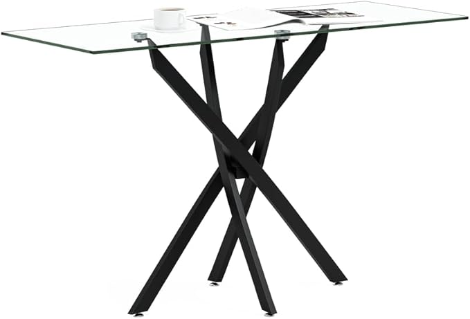 Tempered Glass Console Table - Image 3