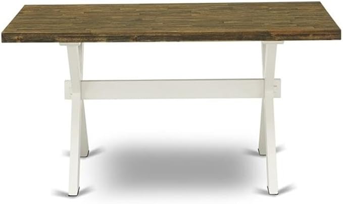 East West Furniture XT076 X-Style Kitchen Table - Image 3