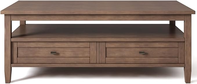 SIMPLIHOME Warm Shaker Coffee Table - Image 5